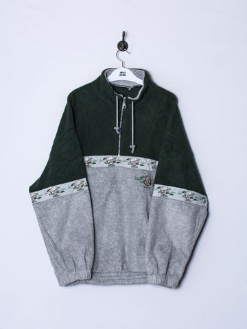 Fashion Middled Zipper Fleece