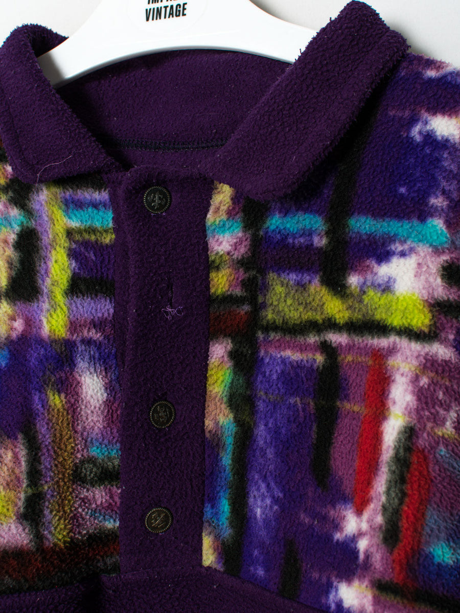 Happy Purple Fleece