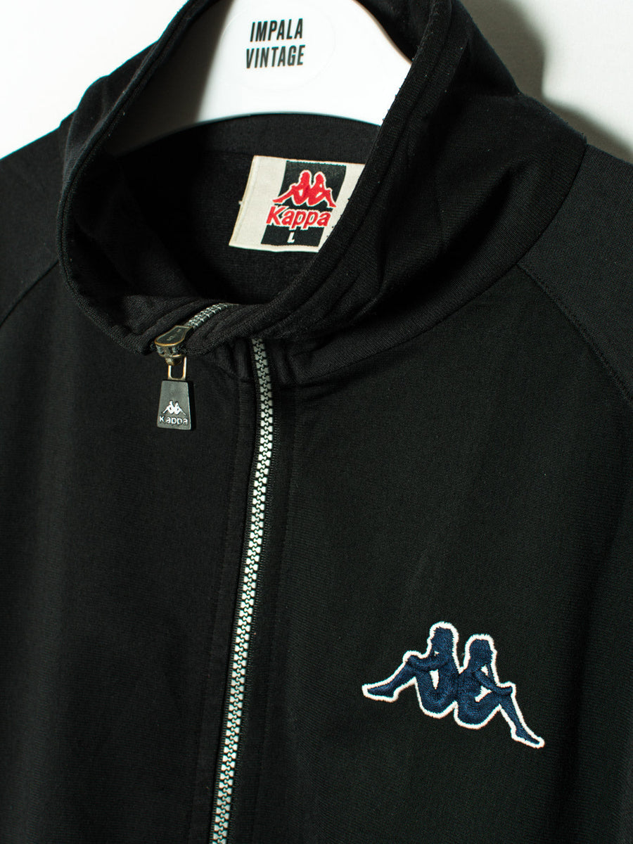 Kappa Black Track Jacket