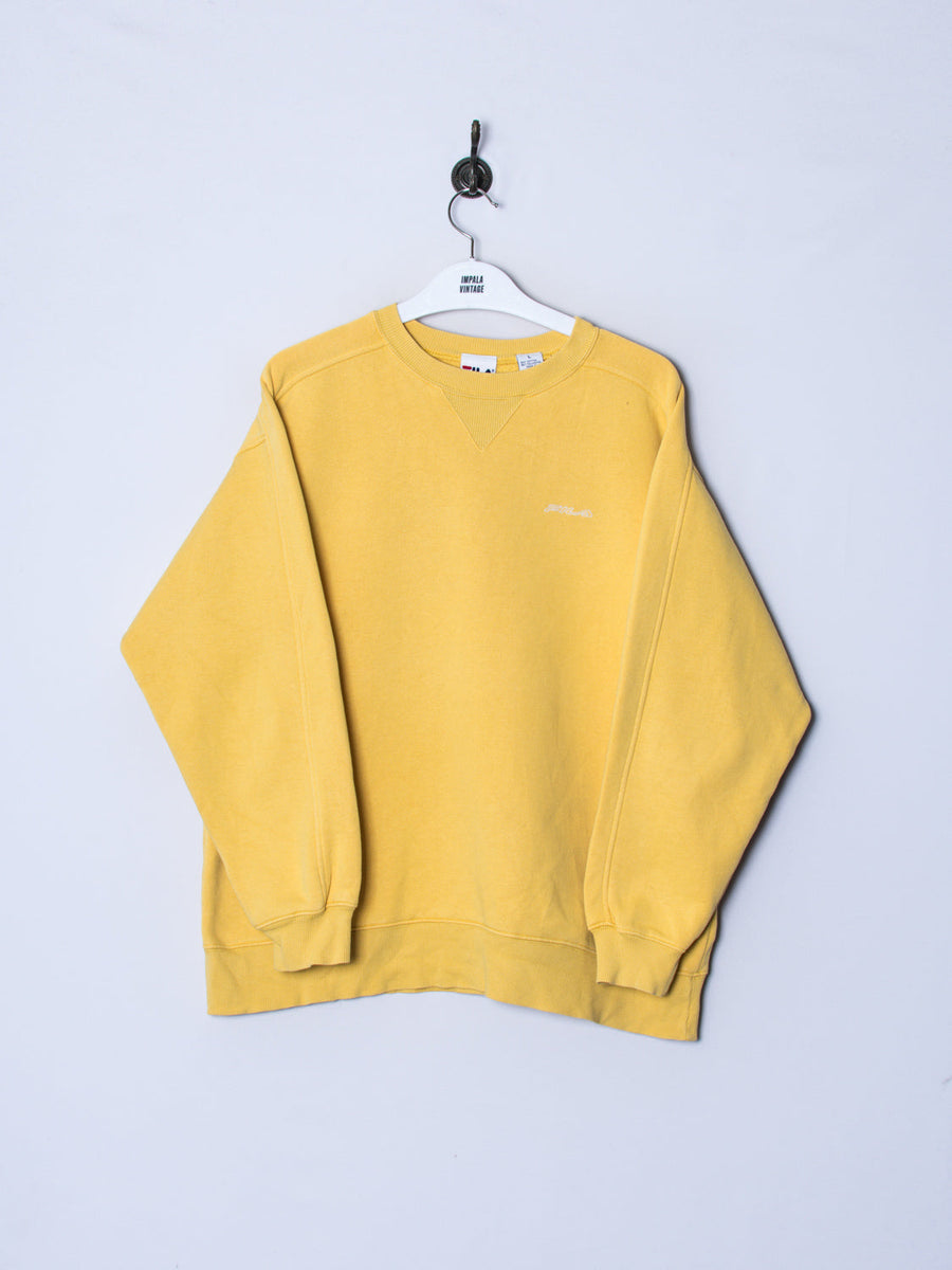 Fila Yellow Sweatshirt