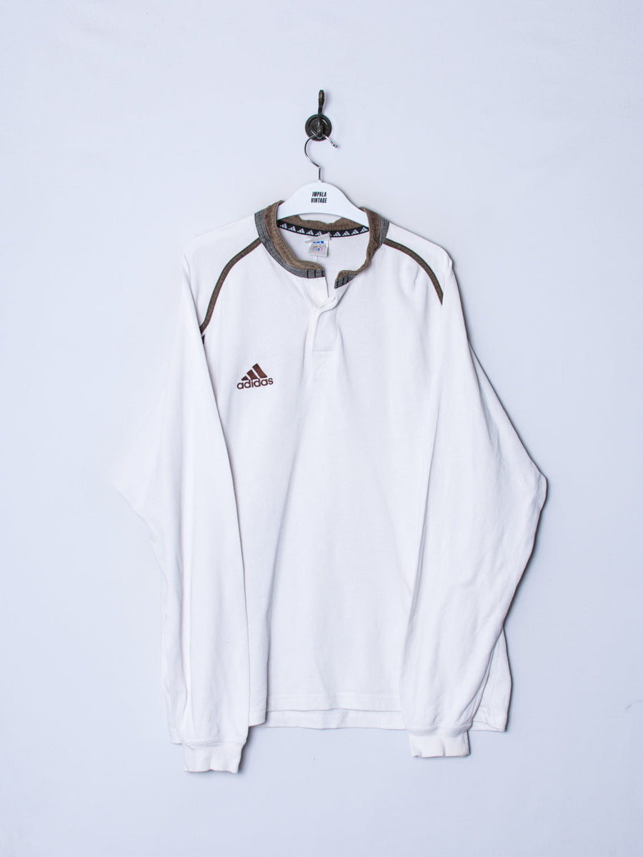 Adidas White Sweatshirt