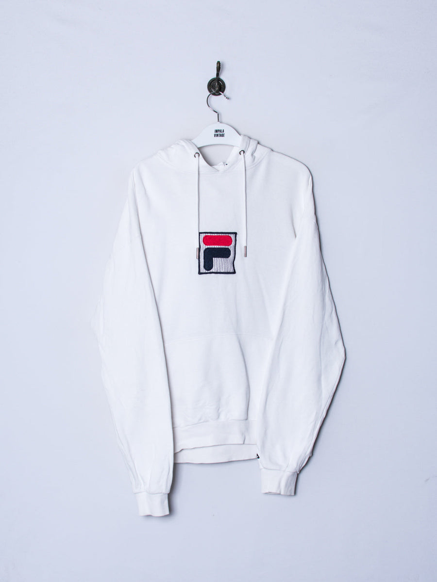 Fila White Hoodie