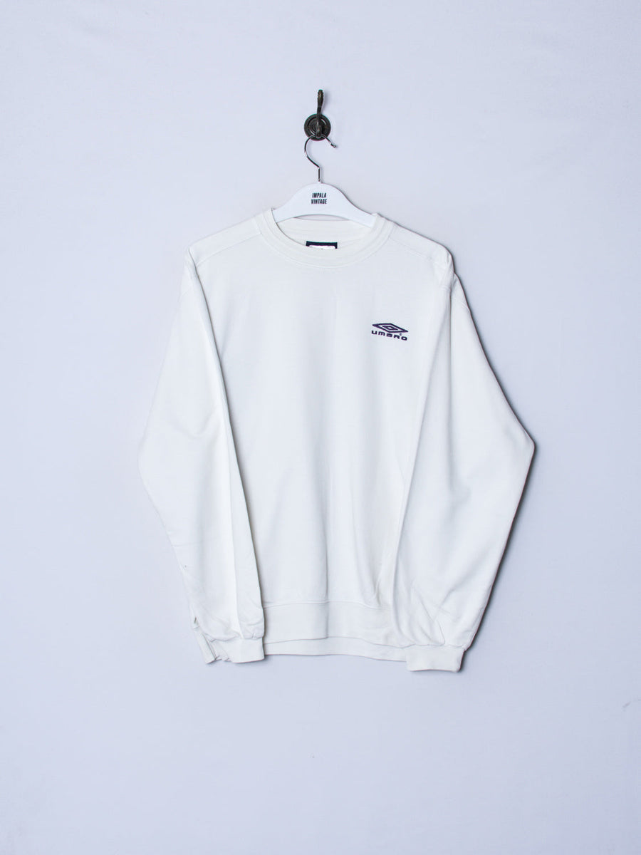 Umbro White Sweatshirt