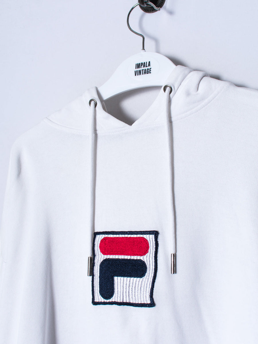 Fila White Hoodie