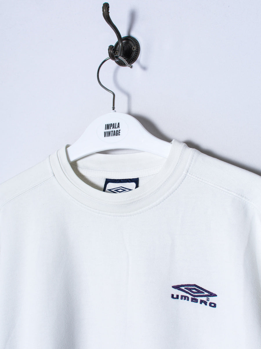 Umbro White Sweatshirt