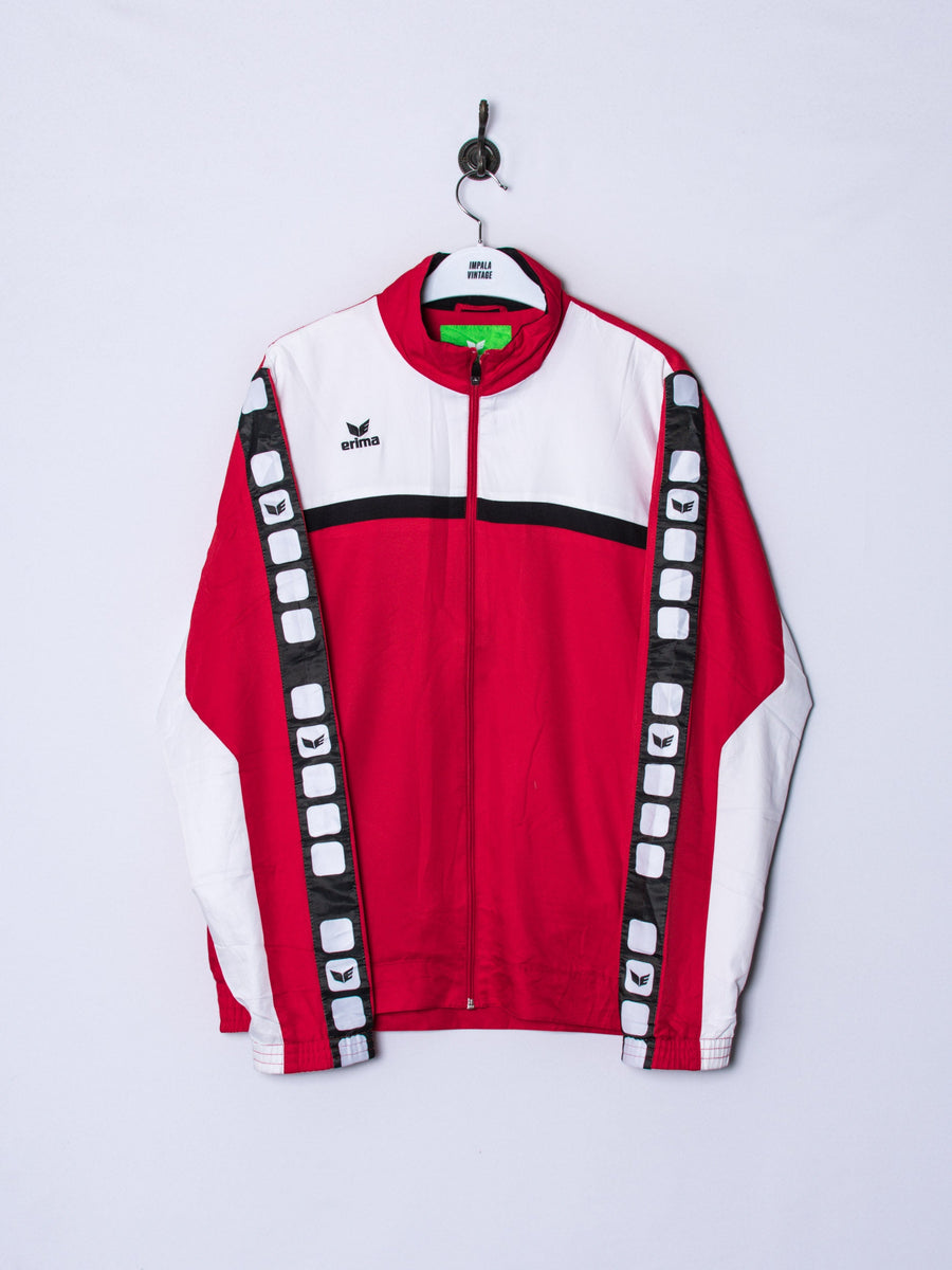 Erima Red & White Track Jacket