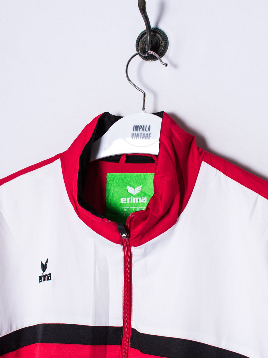 Erima Red & White Track Jacket