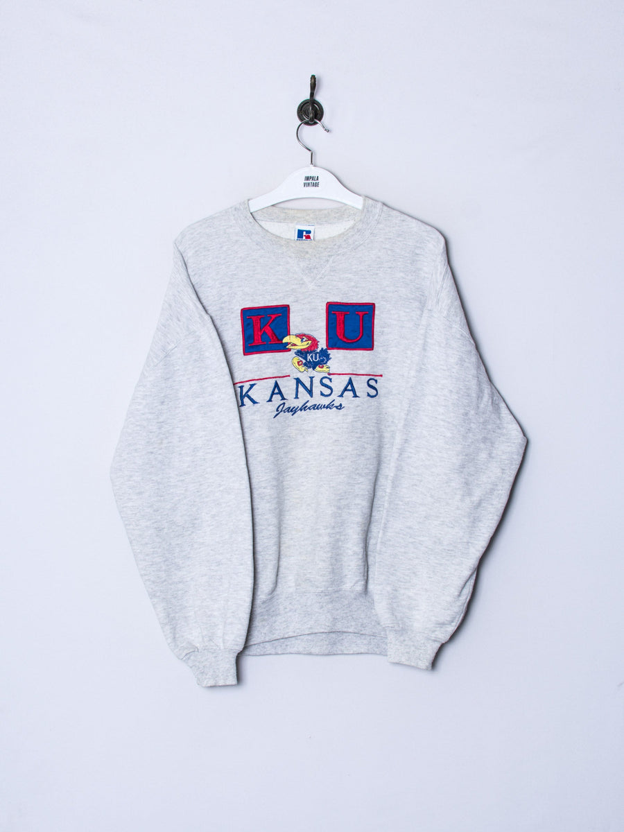 Kansas Jayhawks Russell Official Basketball Sweatshirt – Impala