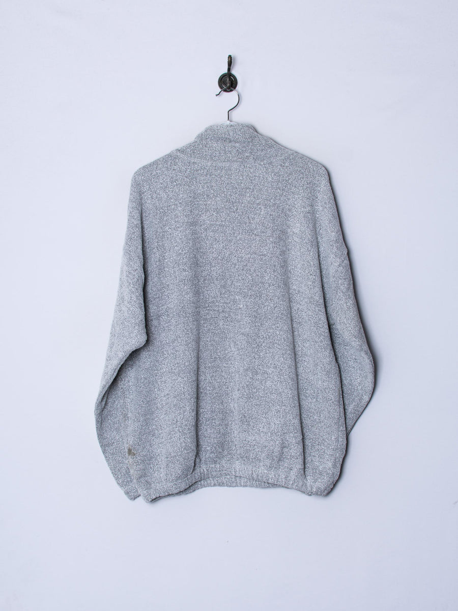 Nebraska Grey Turtleneck Sweatshirt