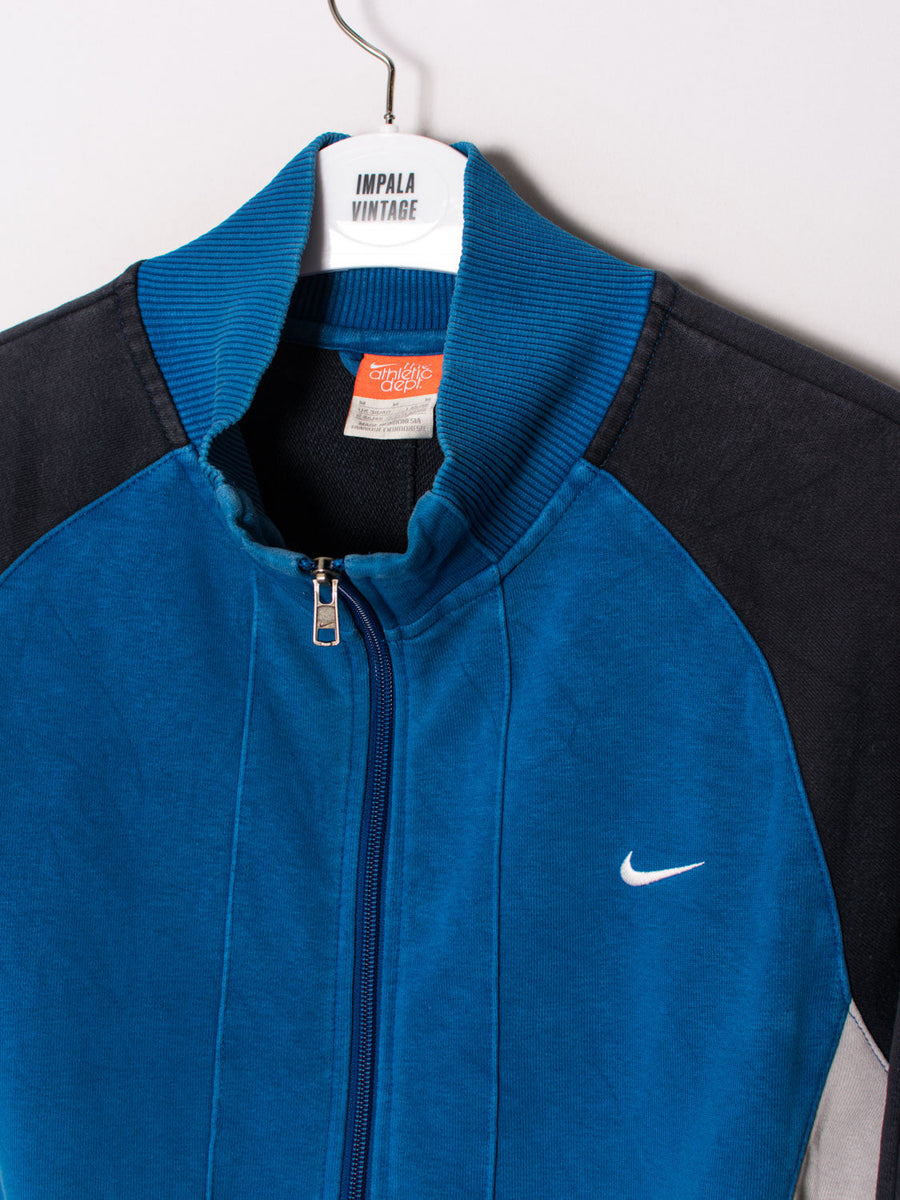 Nike Navy Blue Zipper Sweatshirt