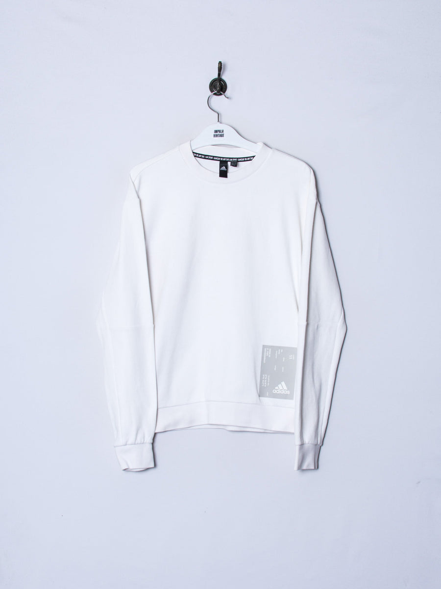 Adidas White Sweatshirt