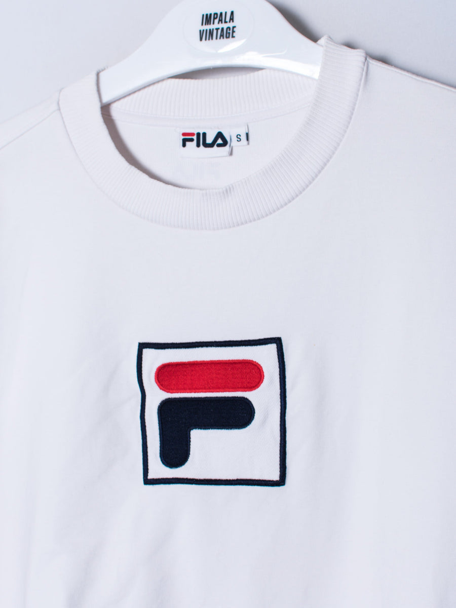 Fila II White Sweatshirt