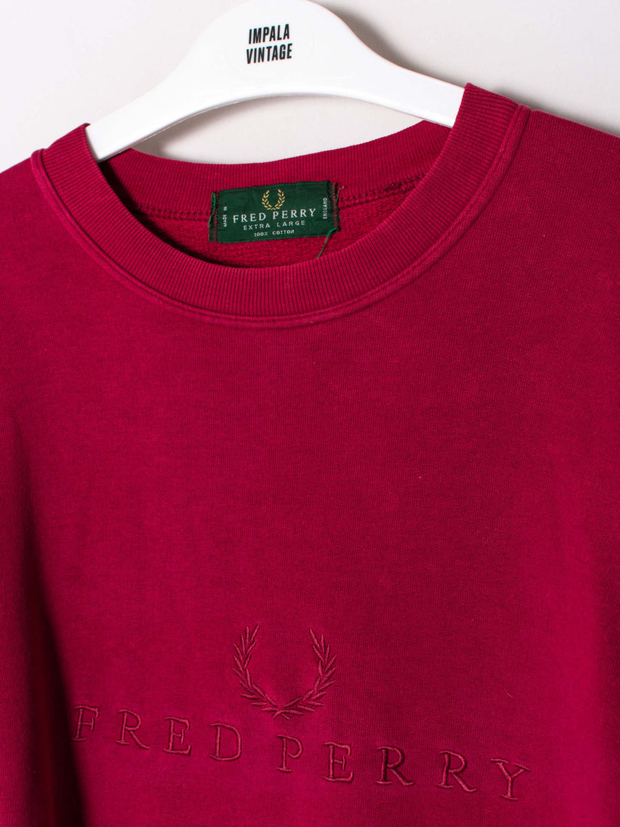 Fred Perry Red II Sweatshirt