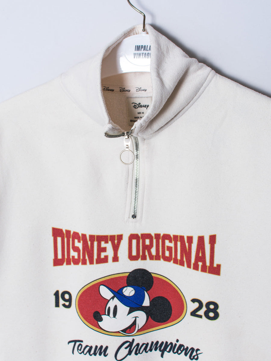 Disney Mickey 1/3 Zipper Sweatshirt