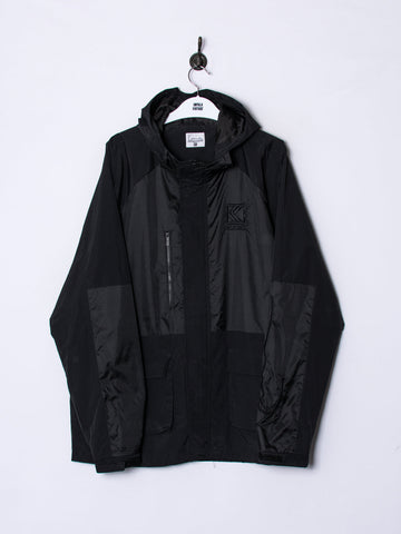 Karl Kani Black Long Jacket