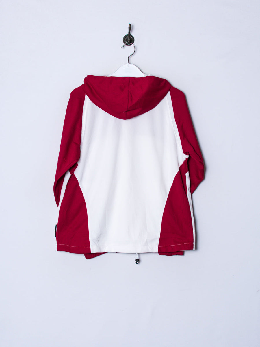 Diadora White & Red Track Jacket