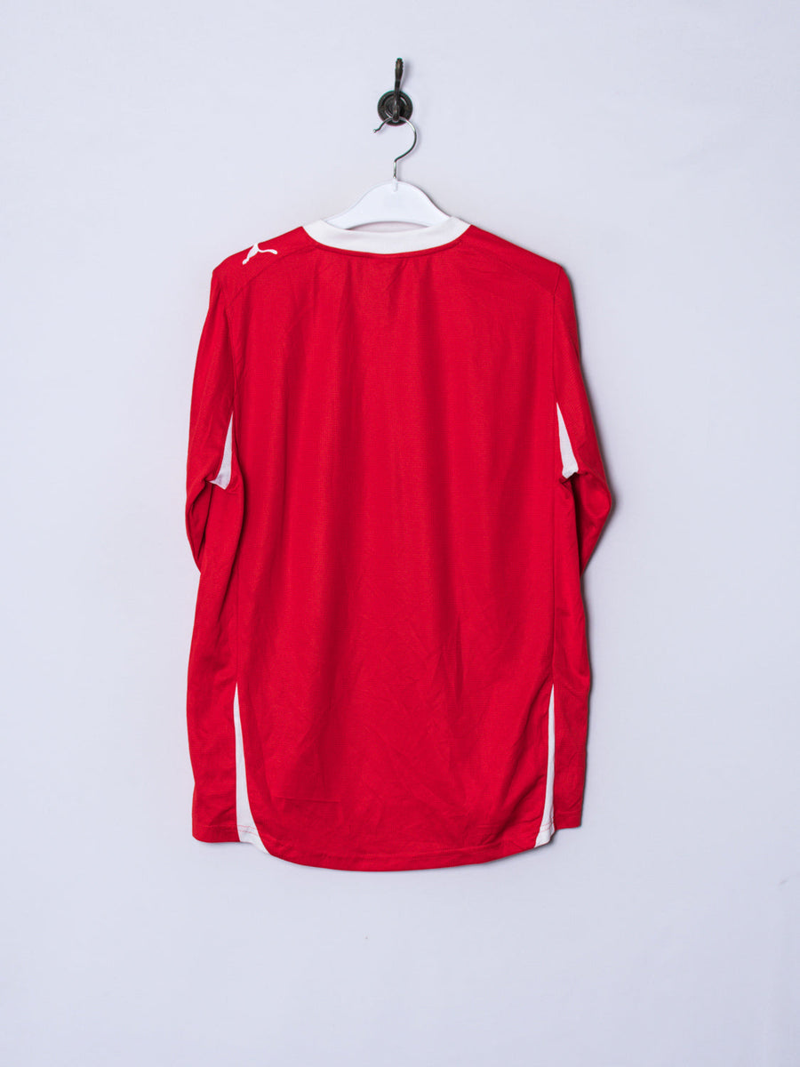 Puma V-Neck Long Sleeves Tee