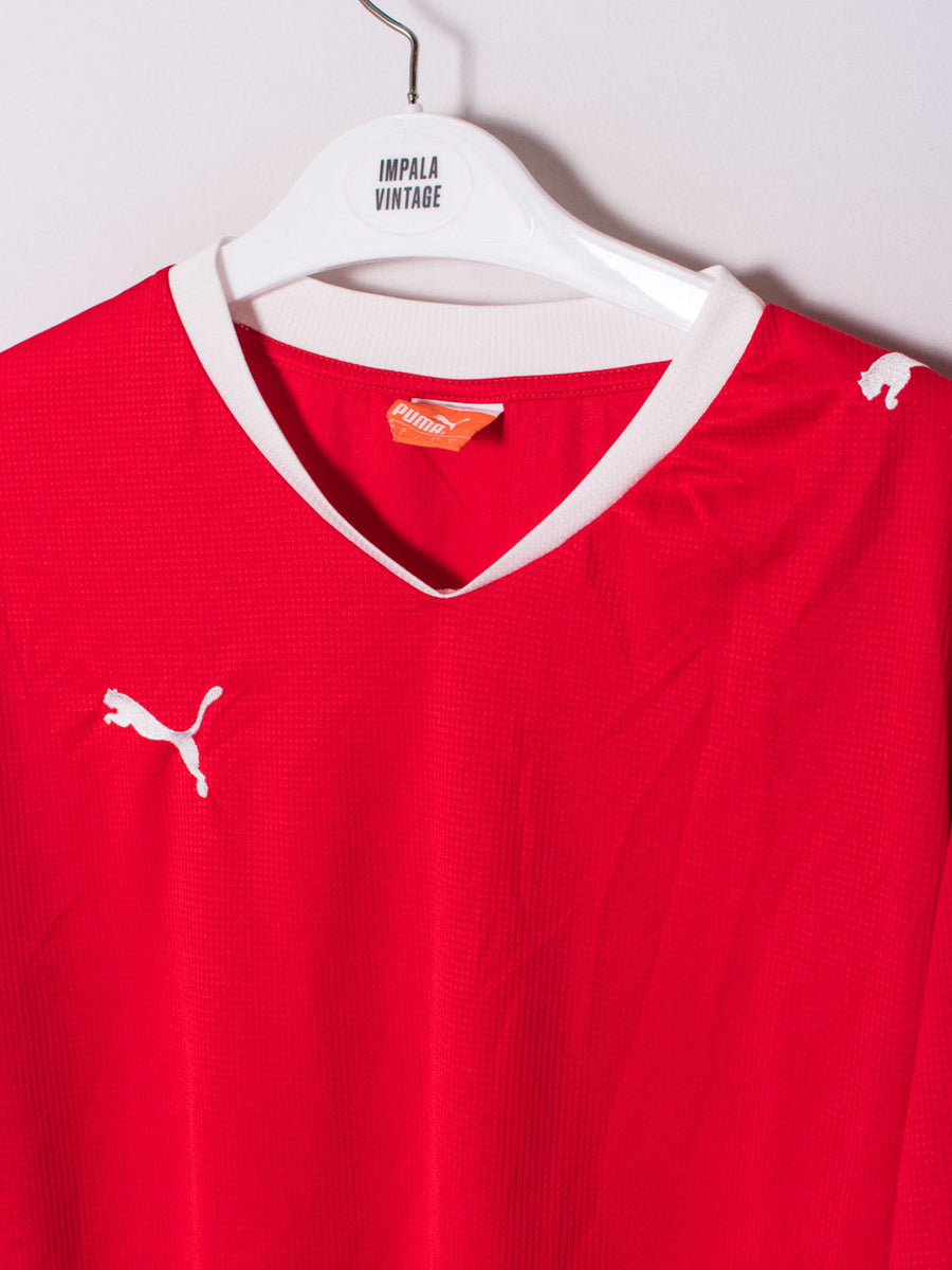 Puma V-Neck Long Sleeves Tee