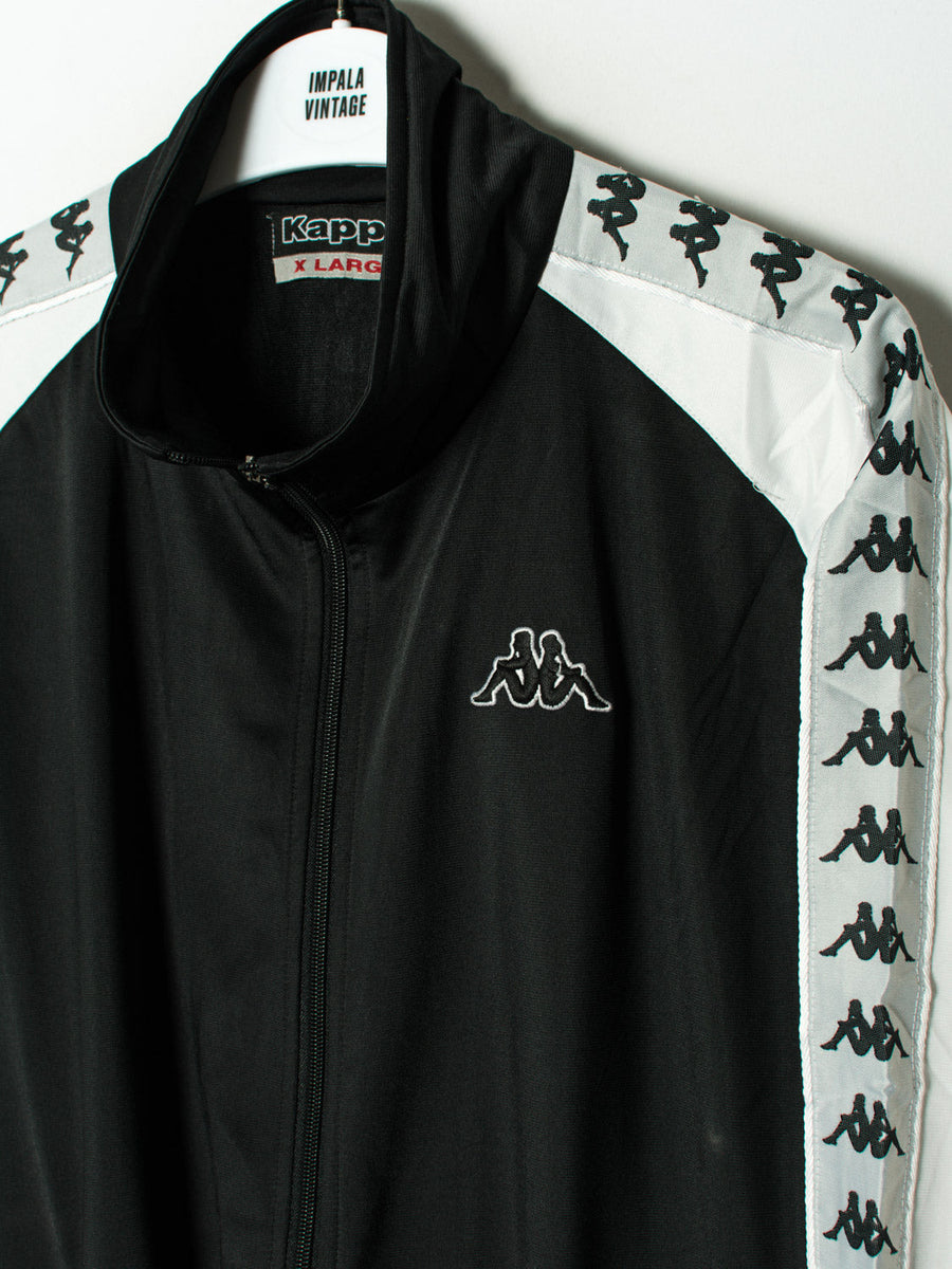 Kappa Black Track Jacket