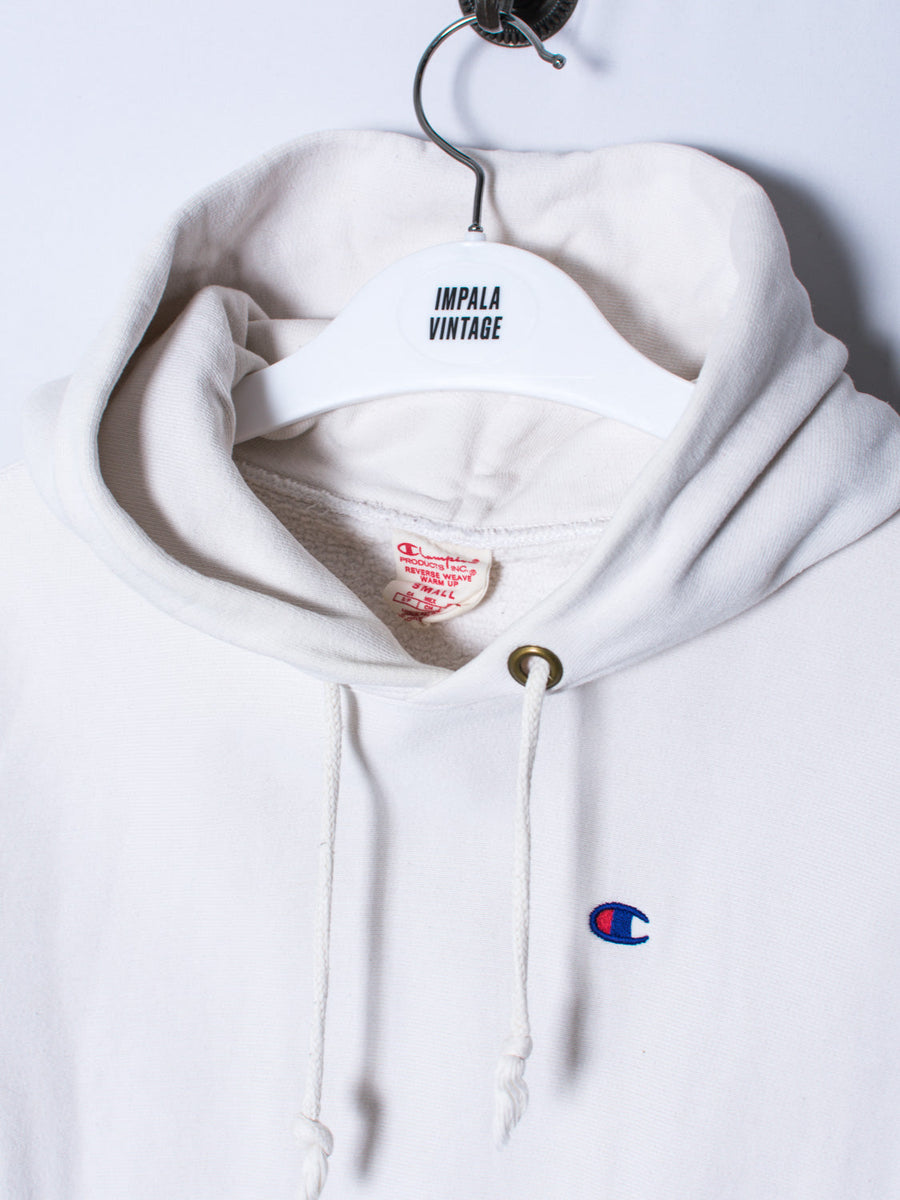 Champion White Hoodie