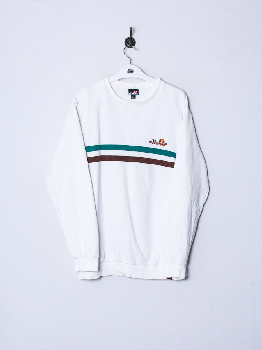 Ellesse White VI Sweatshirt