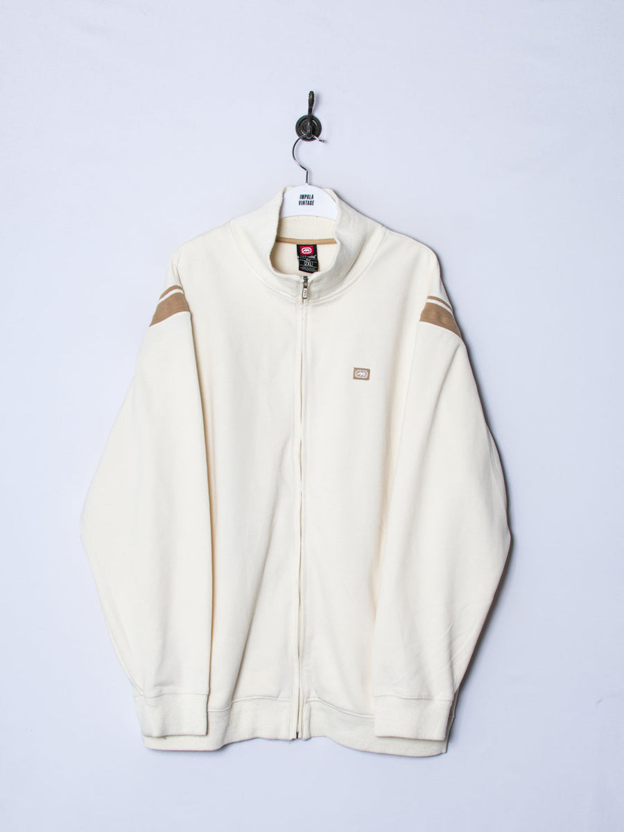 Ecko Cream Long Track Jacket