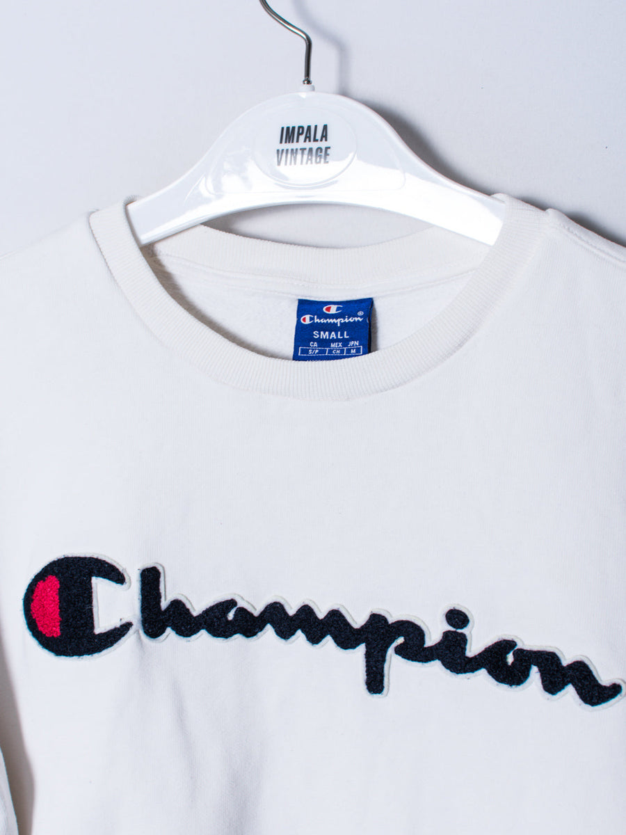 Champion White Sweatshirt