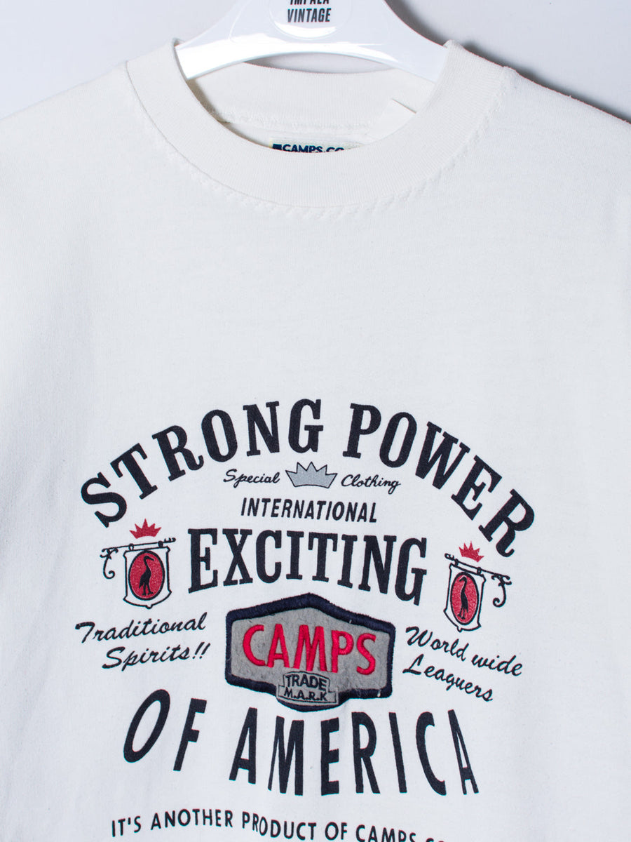 Strong Power White Sweatshirt