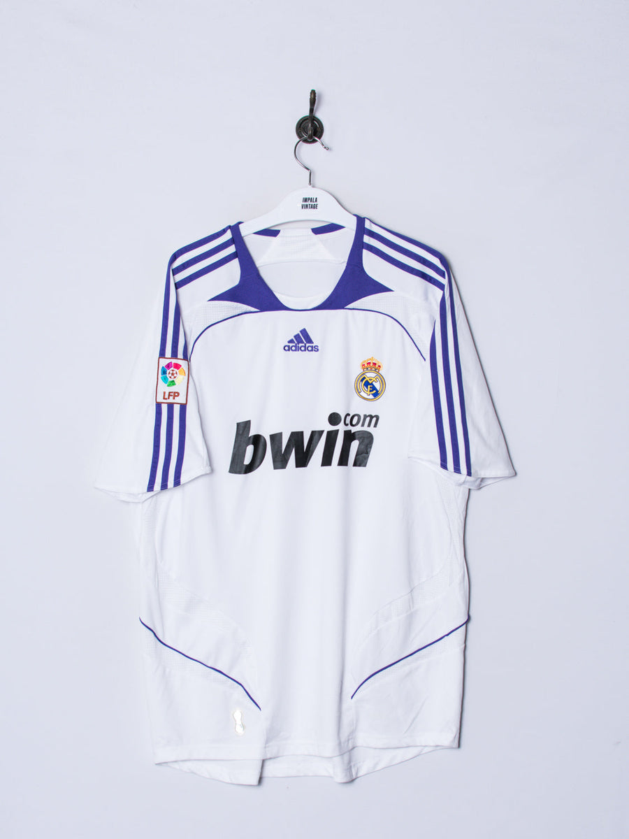 Real Madrid CF Adidas Official Football 07/08 Home Jersey