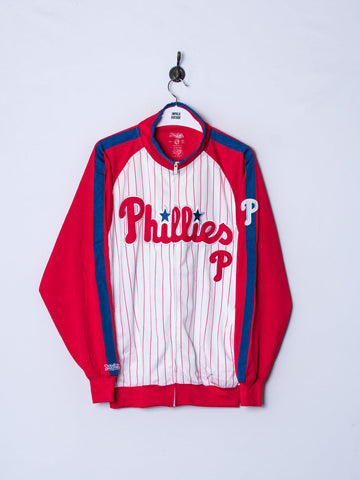 Philadelphia Phillies Stitches Official MLB Track Jacket