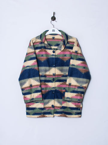 Retro Buttoned Fleece