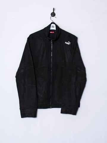 Puma Black Zipper Fleece