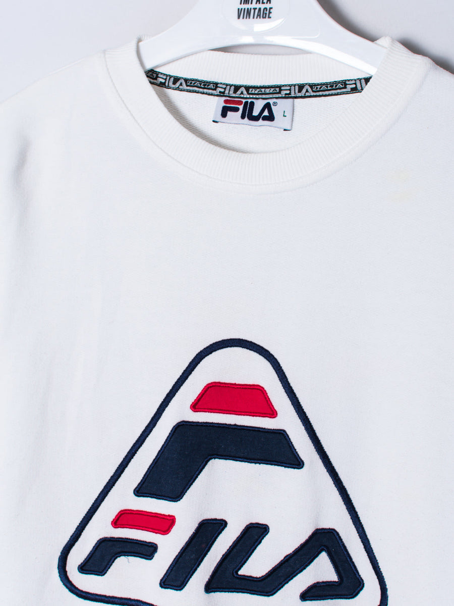 Fila White Sweatshirt