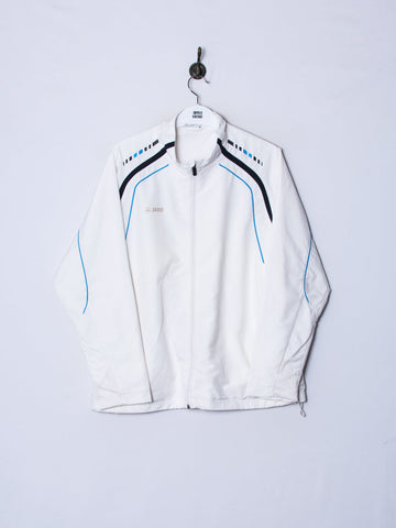 Jako White Track Jacket