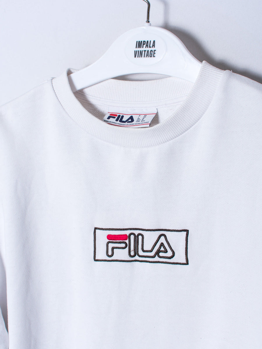 Fila White Sweatshirt