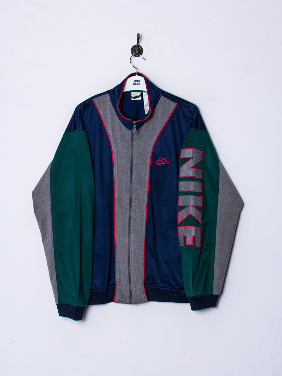 Nike Blue & Green Track Jacket