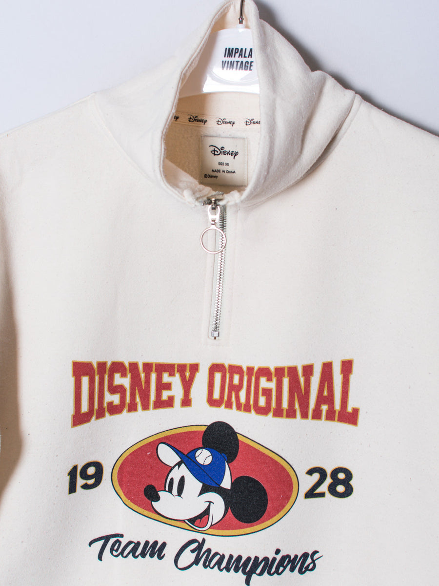 Disney Retro 1/3 Zipper Sweatshirt