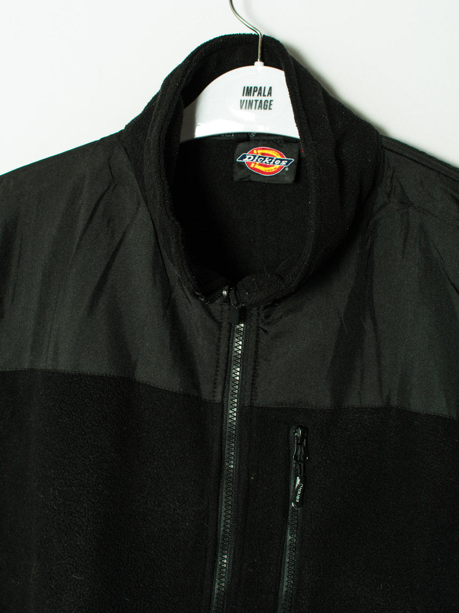 Dickies Black Vest Fleeced