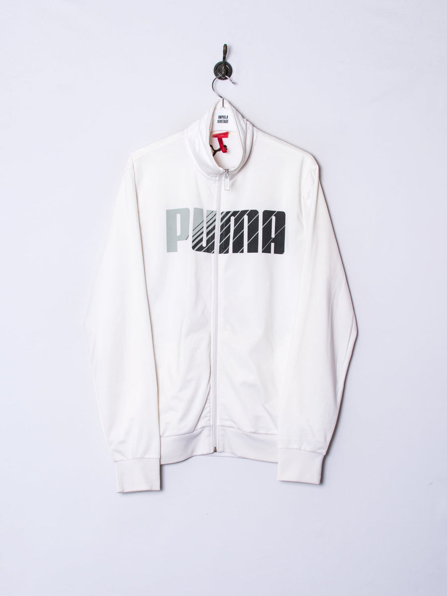 Puma White Track Jacket