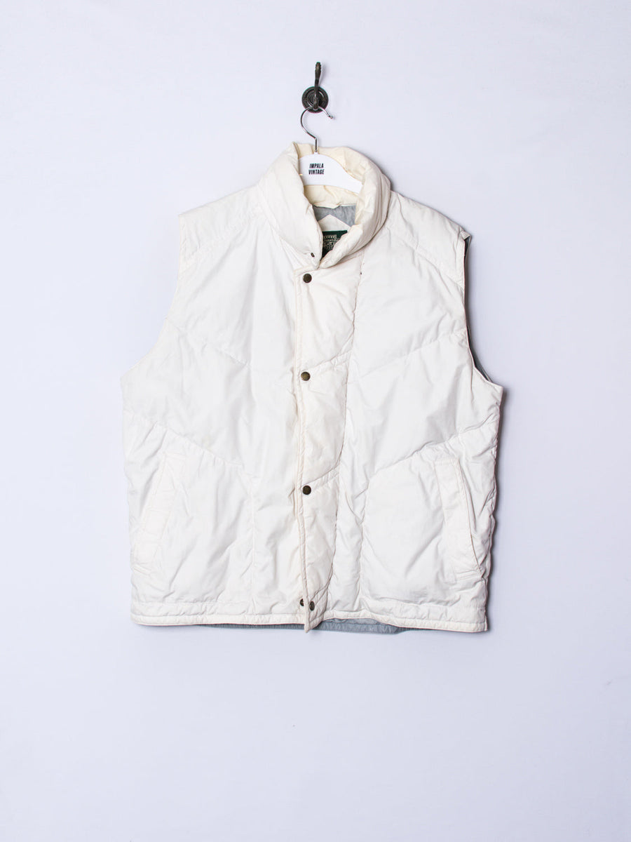 St Johns Bay White Puffer Vest