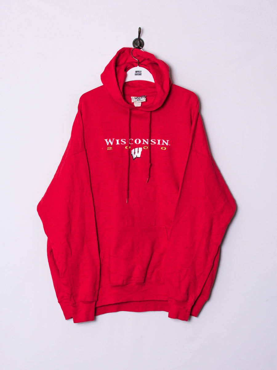 Wisconsin 2000 Lee Red Hoodie