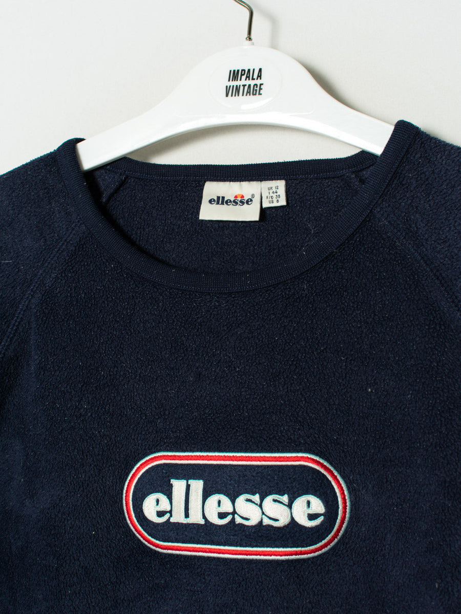 Ellesse Blue Fleeced Sweatshirt