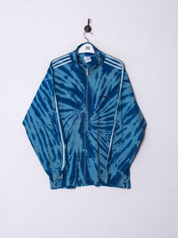 Adidas Tie Dye Zipper Sweatshirt