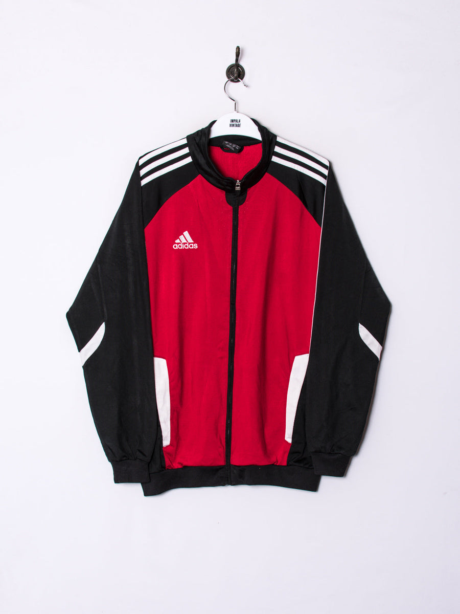 Adidas Red & Black Track Jacket