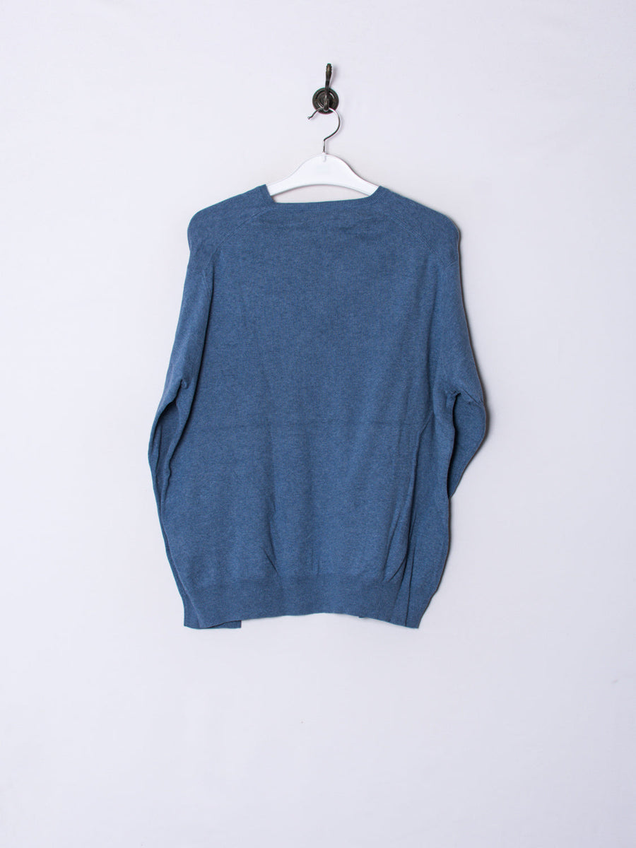 Polo Ralph Lauren Blue V-Neck Sweater