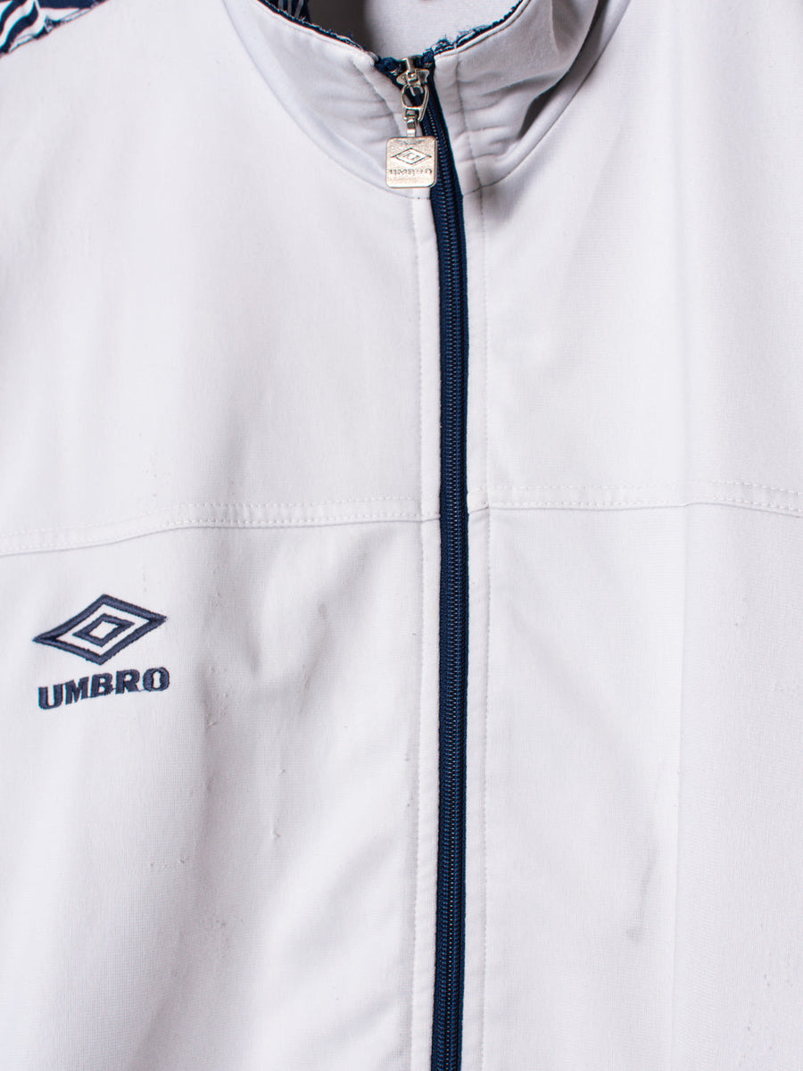 Umbro Retro Blue & White Track Jacket