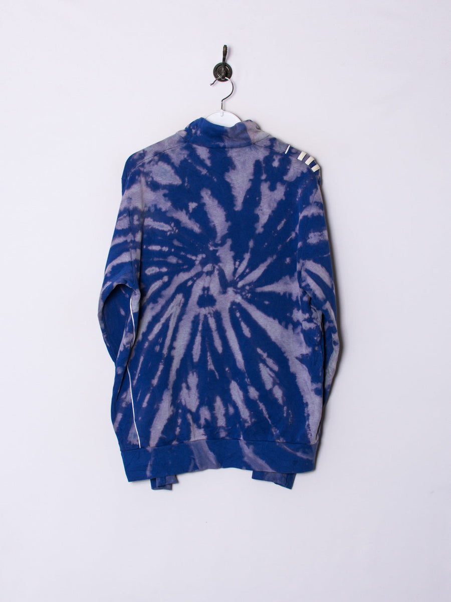 Adidas 1/3 Zipper Tie Dye Sweatshirt