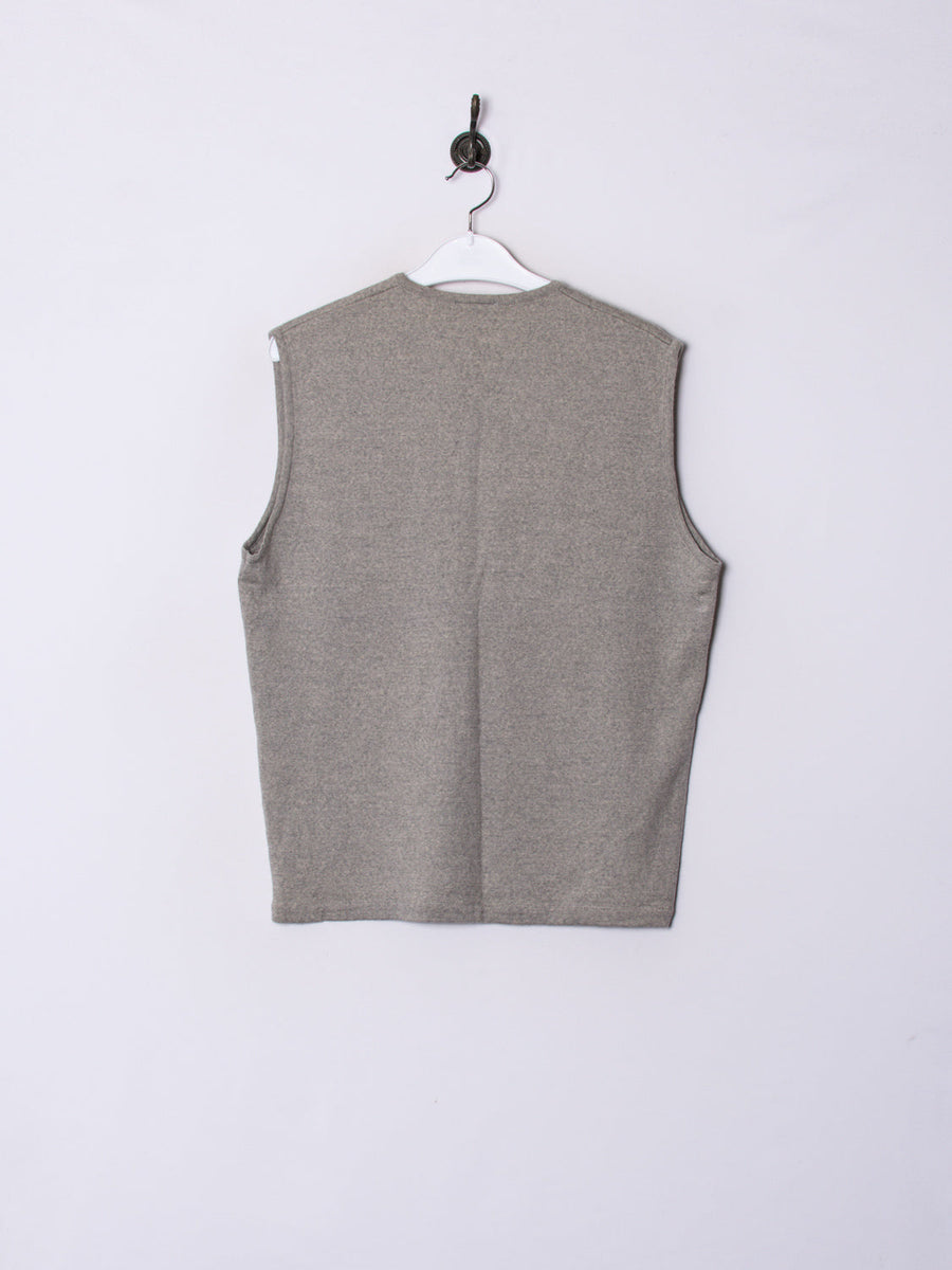 Lacoste Silver Grey Vest Sweater