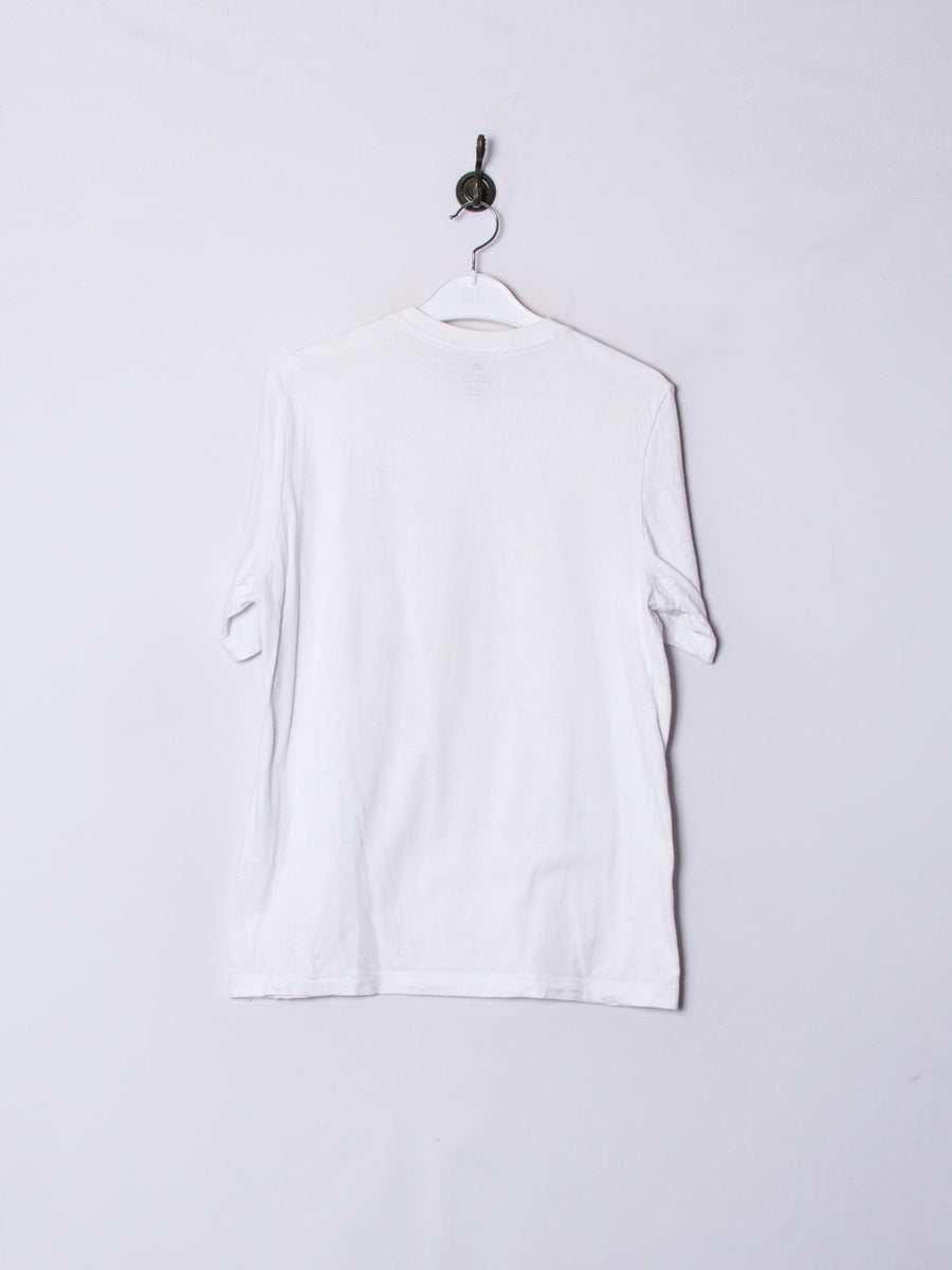 Adidas White Cotton Tee