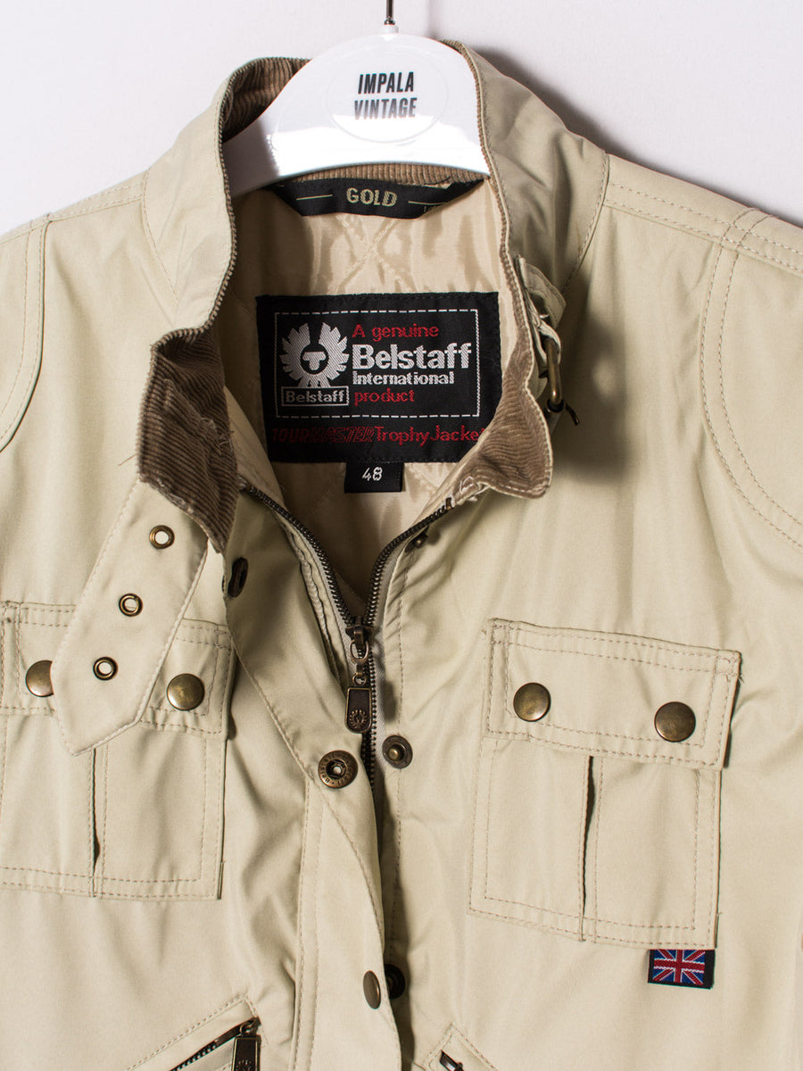 Belstaff Gold Nylon Jacket